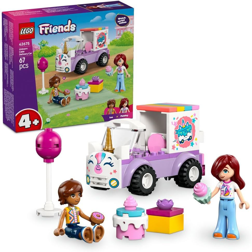 LEGO Friends Unicorn Cake Delivery Car 42675 — image 1