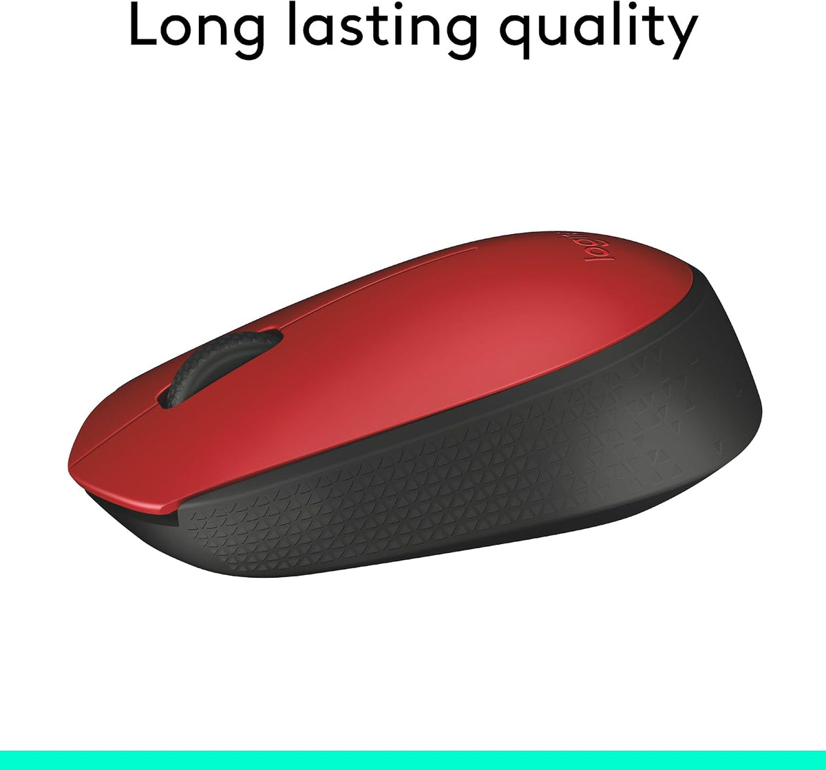 Logitech M171 Wireless Mouse — Red