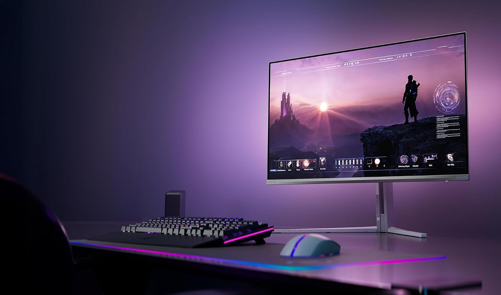 Philips Evnia 8000 32M2N8900P/00 computer monitor 80 cm (31.5") 3840 x 2160 pixels 4K Ultra HD QD-OLED White: — White