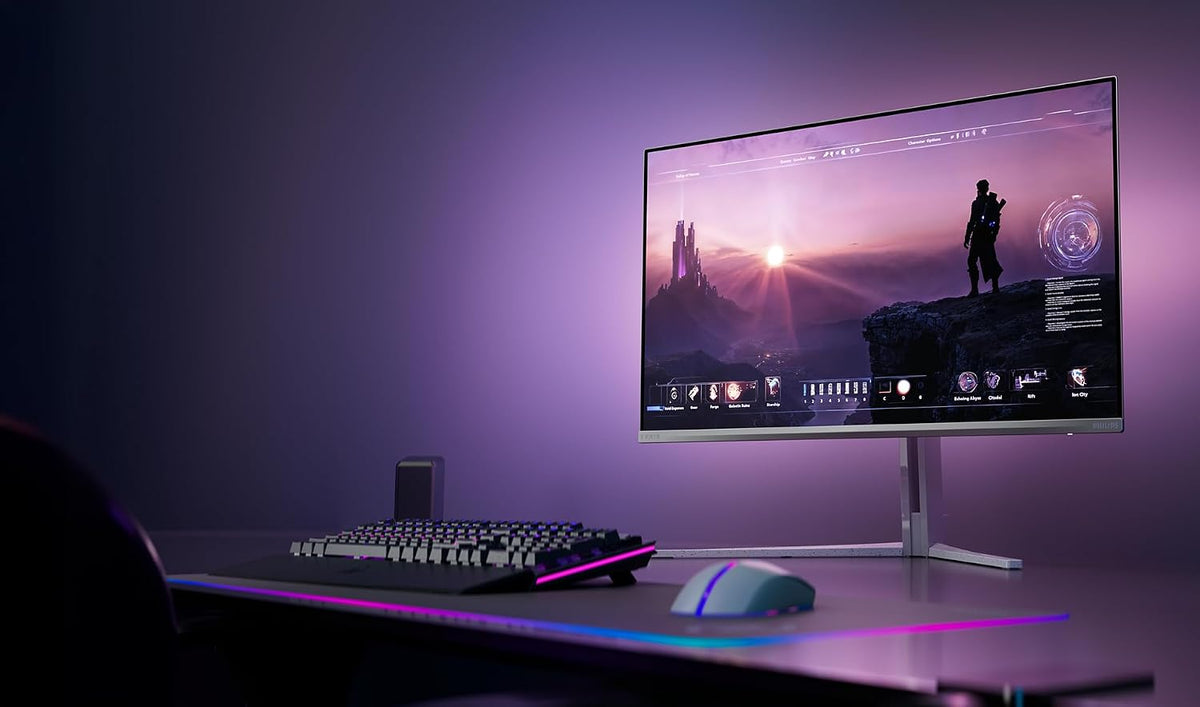 Philips Evnia 8000 32M2N8900P/00 computer monitor 80 cm (31.5") 3840 x 2160 pixels 4K Ultra HD QD-OLED White: — White