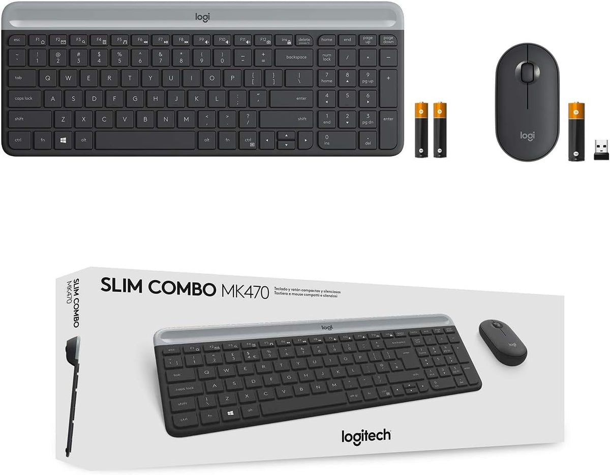 Logitech MK470 Keyboard and Mouse Combo — Graphite