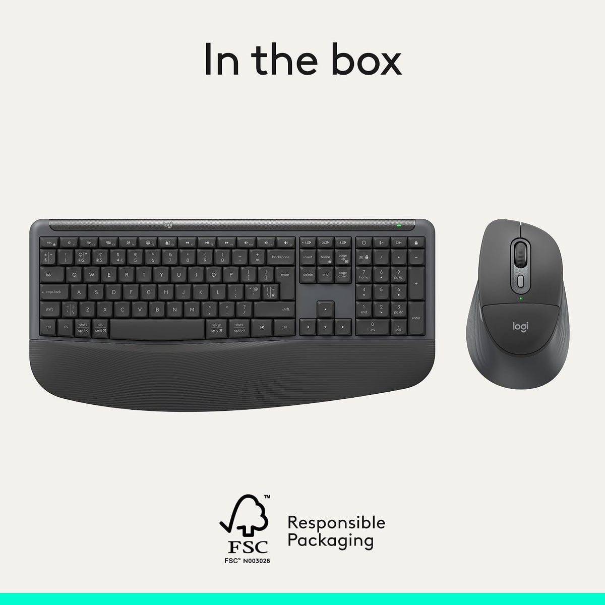 Logitech MK880 Keyboard and Mouse Combo — Graphite