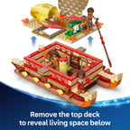 LEGO Disney Moana's Adventure Canoe 43270