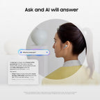 Samsung Galaxy Buds 4 Pro (2026) AI True Wireless Bluetooth Earbuds, Hi-Res Audio, 2-Way Speaker, ANC 2.0, Optimized Comfort, IP57, Live Translation, White [US Version, 2 Yr Warranty]