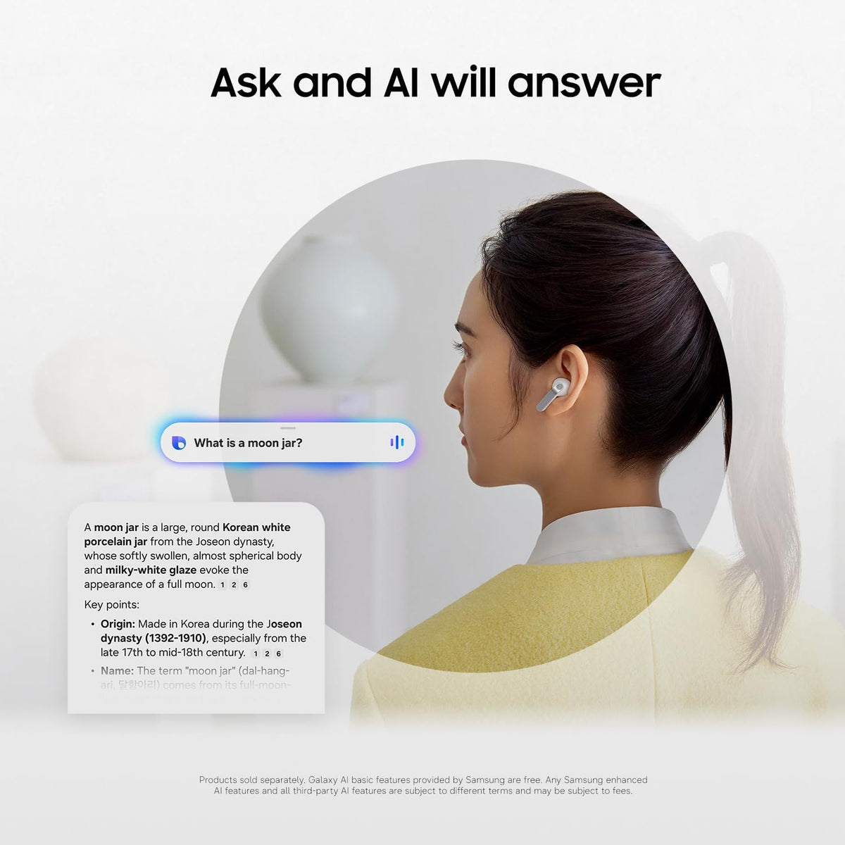 Samsung Galaxy Buds 4 Pro (2026) AI True Wireless Bluetooth Earbuds, Hi-Res Audio, 2-Way Speaker, ANC 2.0, Optimized Comfort, IP57, Live Translation, White [US Version, 2 Yr Warranty]