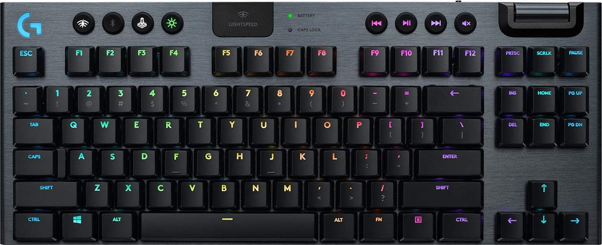 Logitech G915 TKL Wireless Gaming Keyboard — Black