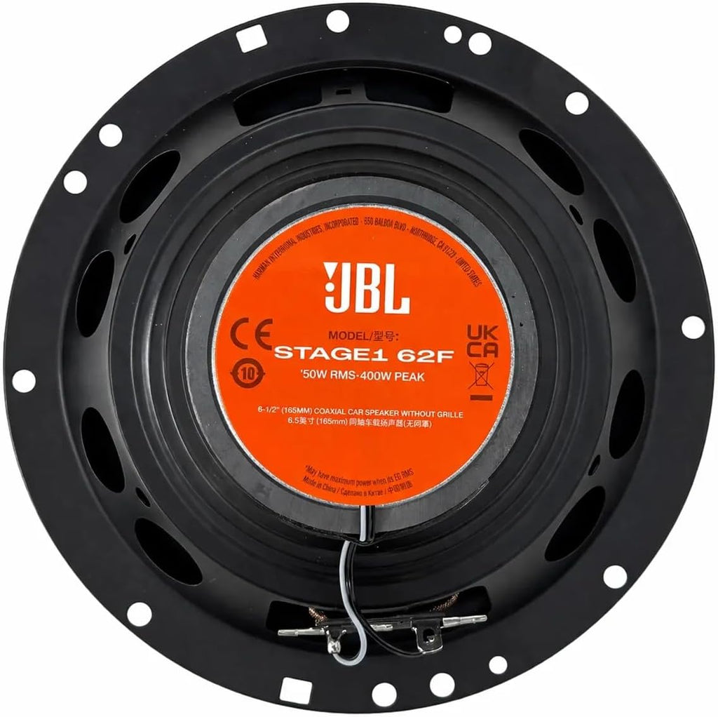 JBL Stage1 GEN2 62F 6.5-Inch Car Speakers — Pair