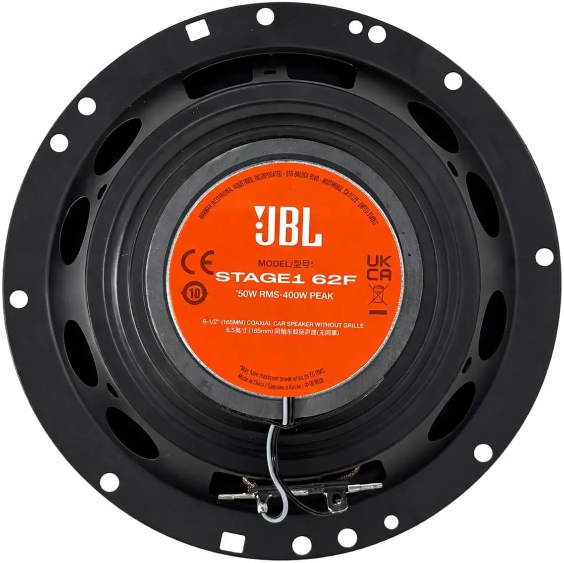 JBL Stage1 GEN2 62F 6.5-Inch Car Speakers — Pair