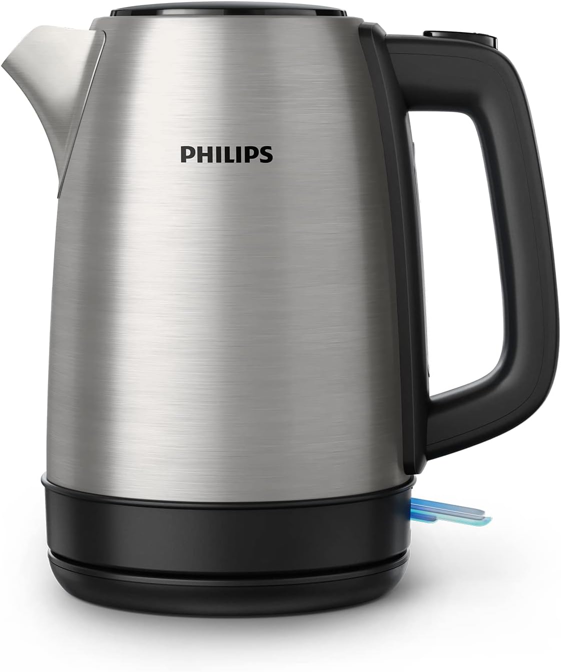 Philips HD9350/92 Daily Collection Kettle 1.7L, 2200W, Stainless Steel — Silver/Black