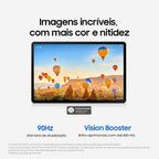 Samsung Galaxy Tab S10 FE+ w/S-Pen | 128GB, 8GB RAM, Wi-Fi Only | 13.1" LCD, WiFi 6E Android 15 Tablet, 4K Camera, Silver- International Version