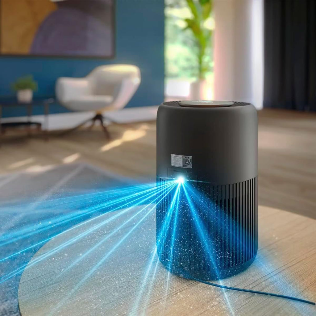 Philips 900 Series Air Purifier, HEPA NanoProtect + Activated Carbon Filter, CADR 250m³/h for 65m2, Quiet, Smart and Energy Efficient (AC0951/13) — Charcoal Grey