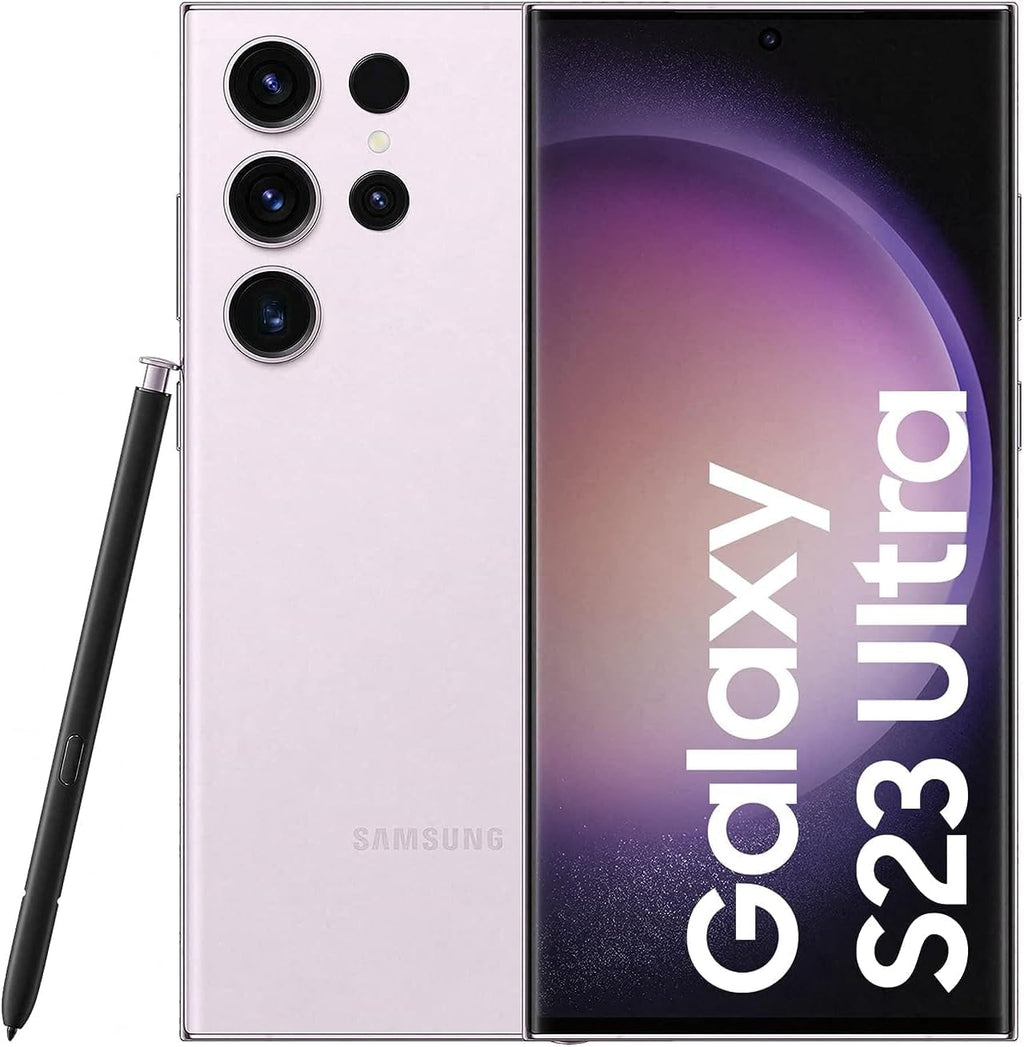 Samsung Galaxy S23 Ultra, 12GB RAM 512GB Lavender, International Version, 5G Mobile Phone, Dual SIM, Android Smartphone