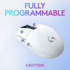 Logitech G304 Wireless Gaming Mouse — White