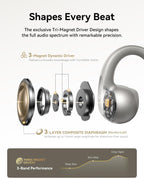 Baseus Bowie MC1 Pro Open-Ear Earbuds — Titanium