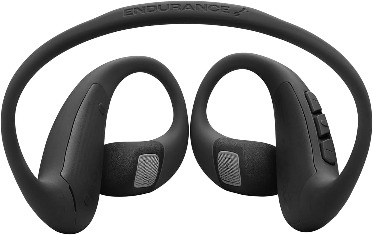 JBL Endurance Pace Open-Ear Sports Headphones — Black/Grey