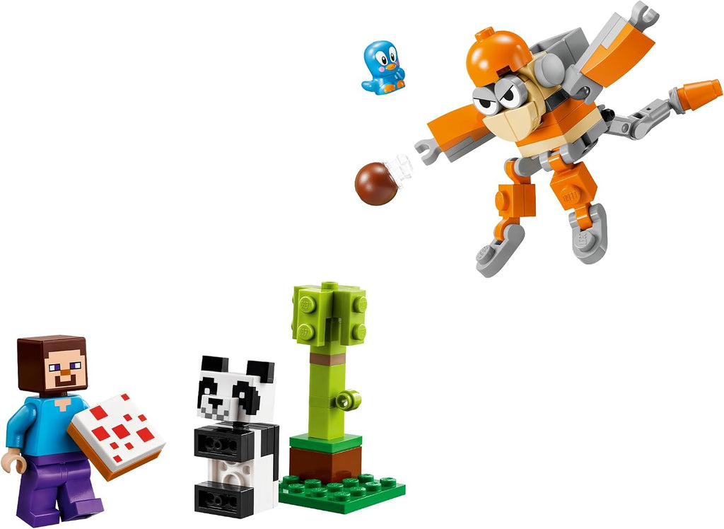 LEGO 30672 Steve and Baby Panda - New. — image 1