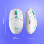 Logitech G305 X SUPERLIGHT Gaming Mouse — White