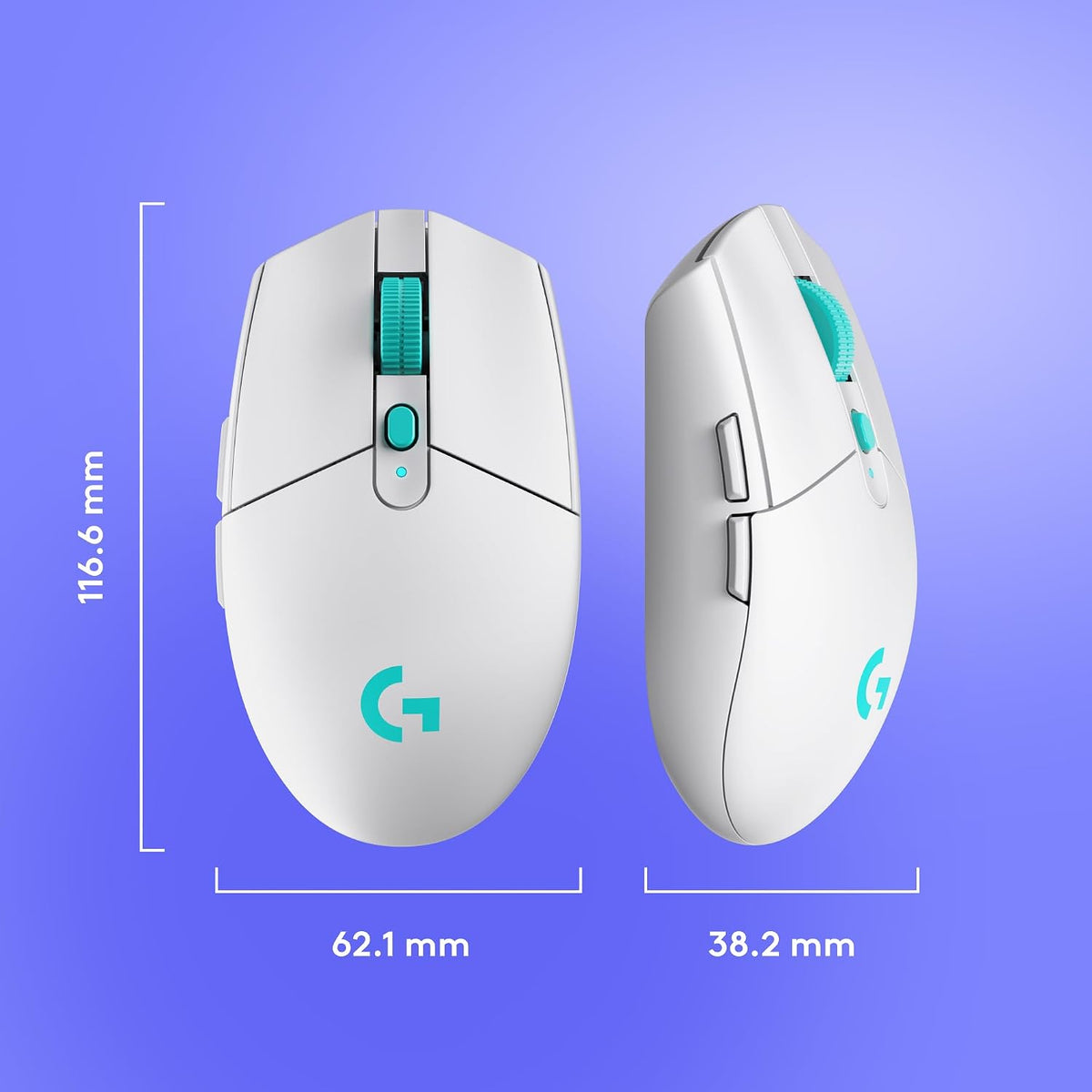 Logitech G305 X SUPERLIGHT Gaming Mouse — White