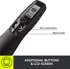 Logitech R800 Presentation Remote — Black