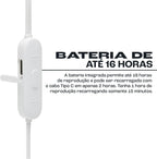 JBL Tune 125BT Wireless In-Ear Headphones — White