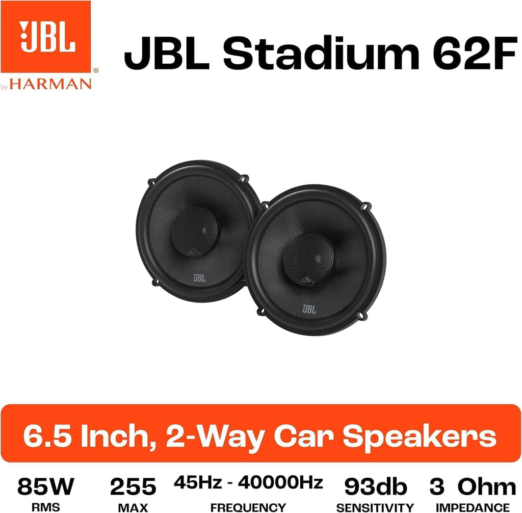 JBL Stadium 62F 6.5-Inch Car Speaker Set — Black