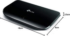 TP-Link 8 Port Gigabit Ethernet Network Switch | Plug and Play | Desktop or Wall-Mount | Plastic Case Ethernet Splitter | Fanless | Traffic Optimization | Unmanaged (TL-SG1008D),Black
