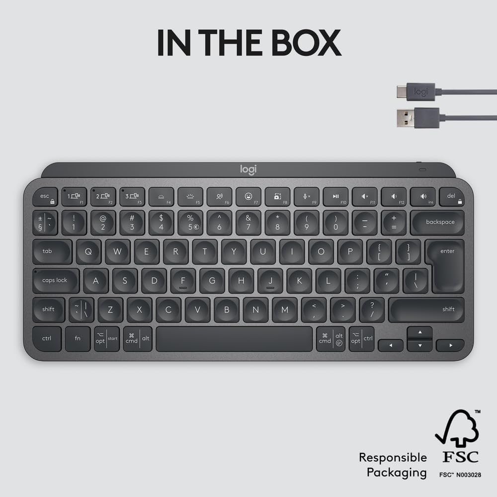 Logitech MX Keys Mini Keyboard — Graphite