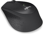 Logitech M330 Wireless Mouse — Black