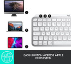 Logitech MX Keys Mini for Mac Keyboard — Pale Grey