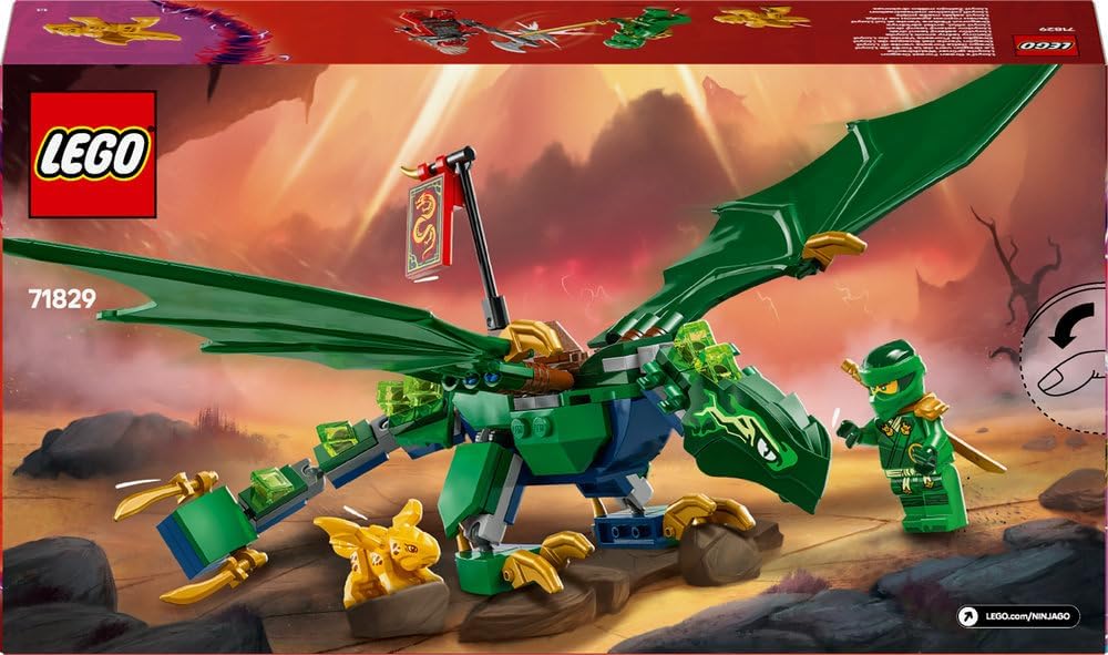 LEGO NINJAGO Lloyd's Green Forest Dragon 71829