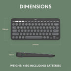 Logitech K380S Keyboard — Graphite