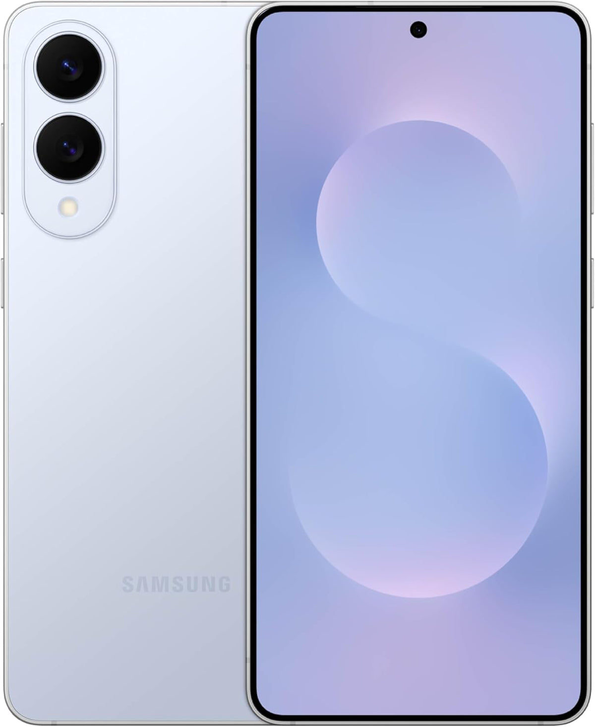 SAMSUNG Galaxy S25 Edge Phone, 256 GB AI Smartphone, Unlocked Android, Night Video, Fast Processor, ProScaler Display, Long Battery Life, 2025, Titanium Icyblue (International Version)