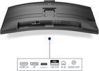 Philips 34B2U6603CH Curved Monitor — Black