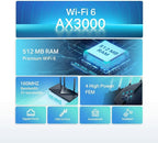 TP-Link Next-Gen Wi-Fi 6 AX3000 Mbps Gigabit Dual Band Wireless Router, OneMesh™ Supported, 1× USB 3.0 Port, Ideal for Gaming Xbox/PS4/Steam and 8K, Compatible with Alexa (Archer AX55)