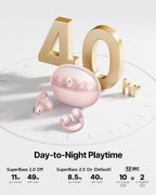 Baseus Bowie MC2 Air Open-Ear Earbuds — Pink