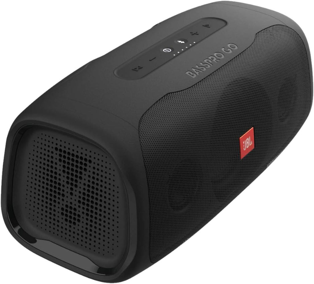 JBL BassPro Go In-Vehicle Subwoofer and Portable Bluetooth Speaker — Black
