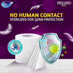Fine Deluxe Toilet Paper 4 Ply, 9 Rolls x 140 Sheets (Pack of 2) — additional view 5