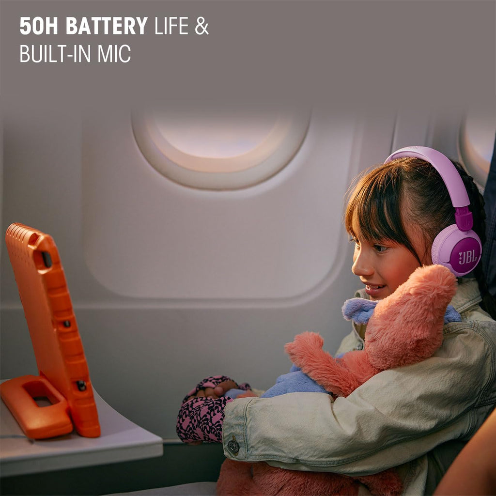 JBL Junior 320BT Wireless Kids Headphones — Purple
