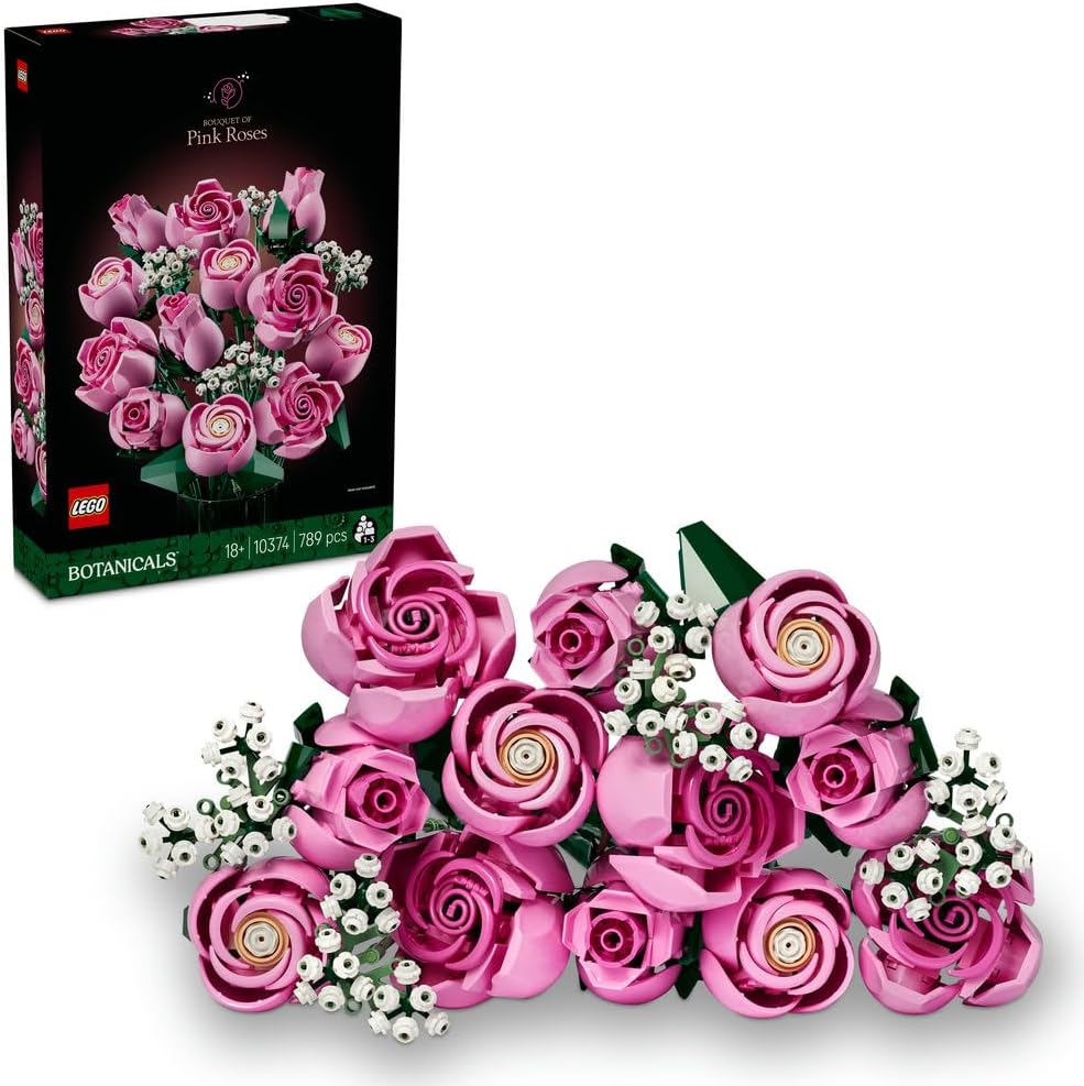 LEGO Botanicals Bouquet of Pink Roses 10374 — image 1