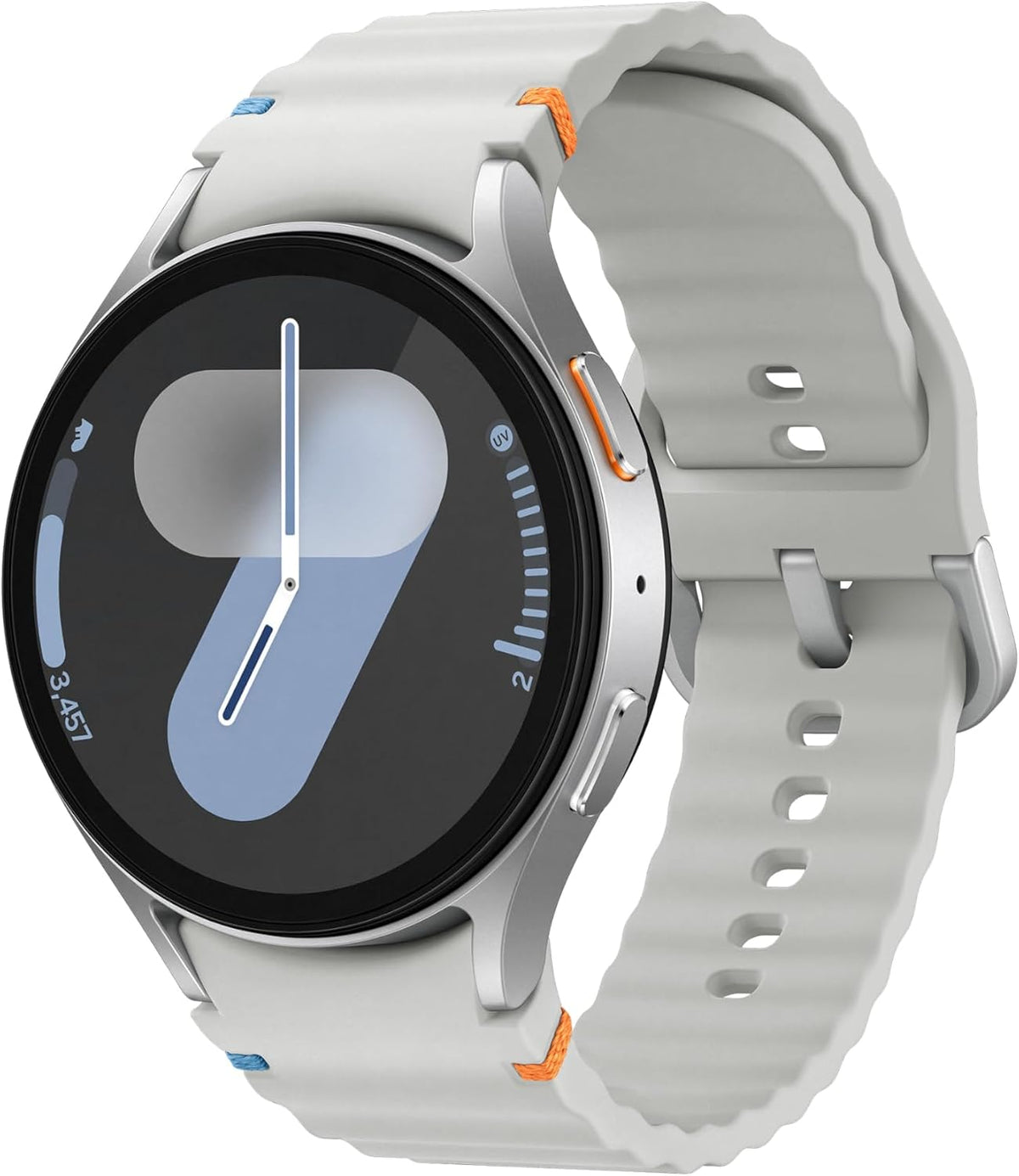 Samsung Galaxy Watch7 Smartwatch, Silver, 44mm, LTE, Sleep Coaching, Fitness Tracker (UAE Version)
