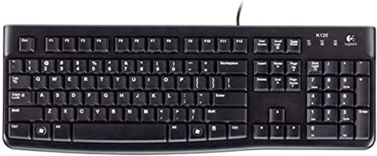 Logitech K120 Keyboard — Black