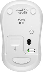 Logitech M240 Wireless Mouse — Off White