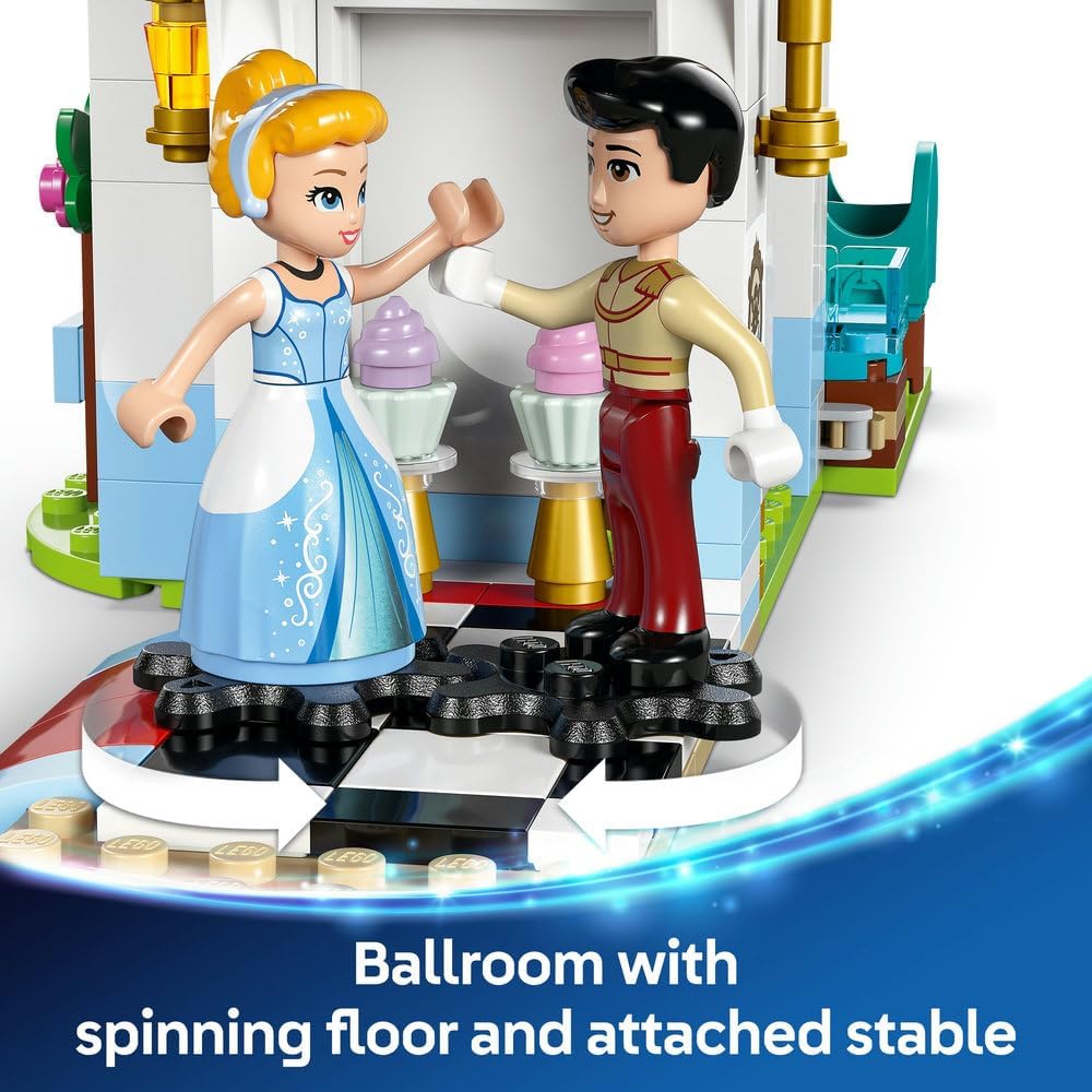 LEGO Disney Princess Cinderella's Castle & Horse Carriage 43275