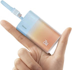 Baseus Popsicle Mini Fast 5.2k Power Bank 5,200mAh with Built-in USB-C Cable, Orange — Orange