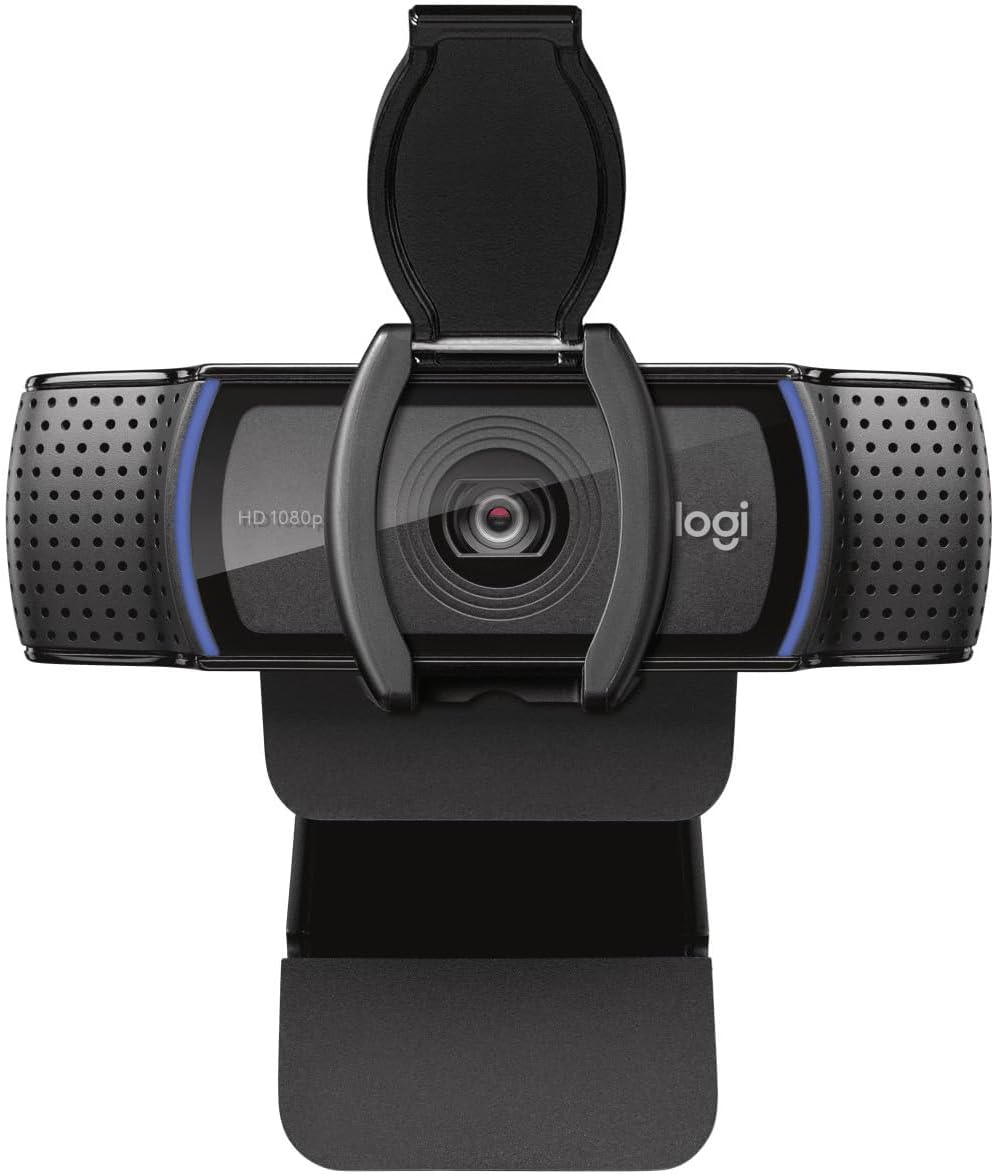 Logitech C920S Webcam — Black