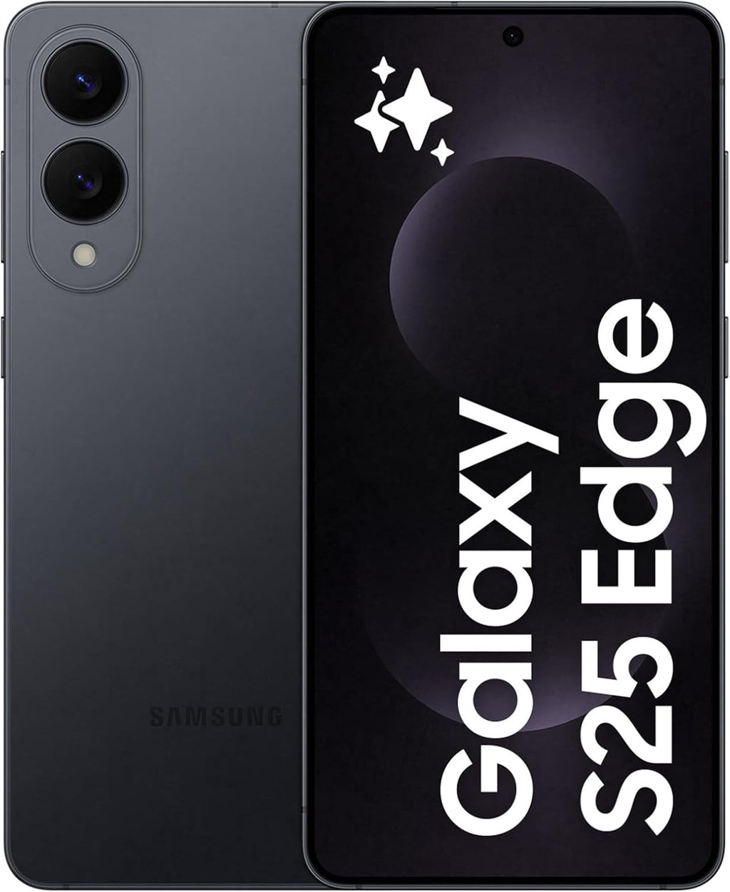 Samsung Galaxy S25 Edge AI Phone, 256GB Storage, 12GB RAM, Titanium Jetblack, Galaxy AI, Android Smartphone, 200MP Camera, Long Battery Life,(UAE Version)