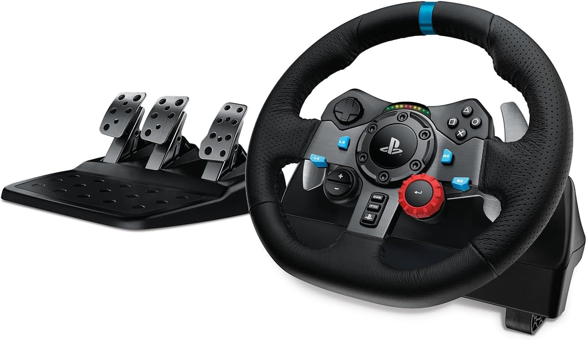 Logitech G29 with Shifter Racing Wheel and Pedals — Black