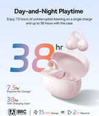 Baseus Bass BC1 Open-Ear Earbuds — Pink