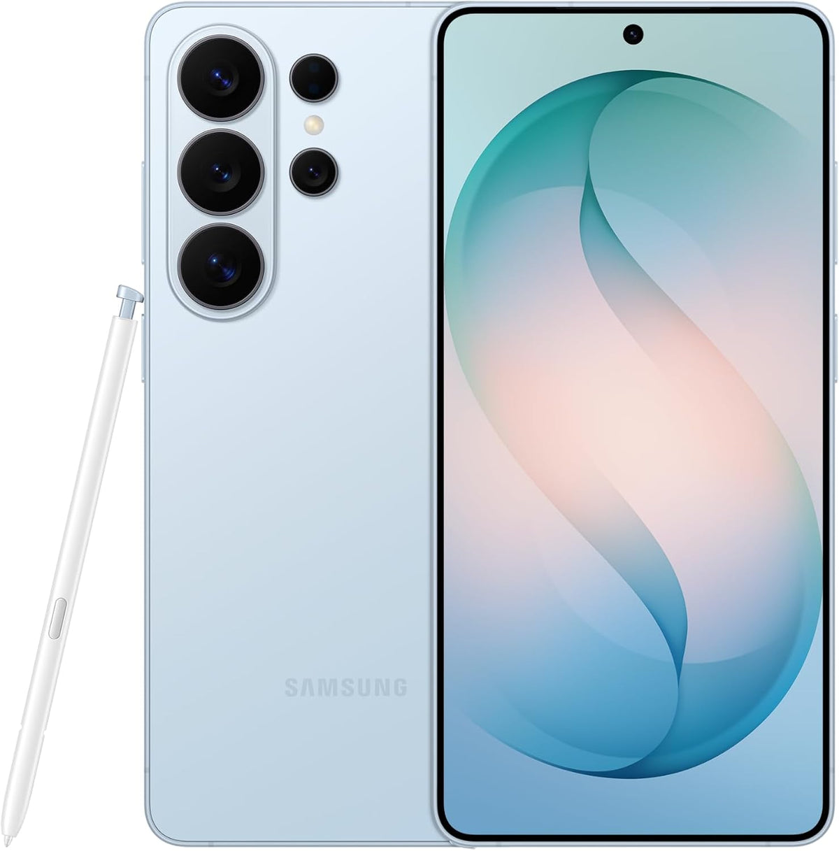 Samsung Galaxy S26 Ultra Sky Blue, 256GB Storage, AI Phone, 12GB RAM, Customized AP, Built-in Privacy Display, Photo Assist, 200MP Camera, 5000mAh Battery, UAE Version, 1 Year Warranty