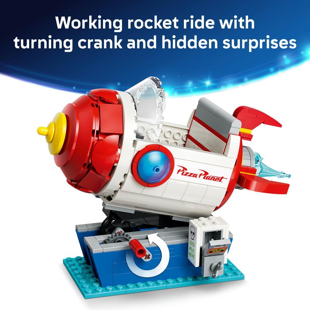 LEGO Disney & Pixar Alien with Pizza Planet Rocket Ride 43307